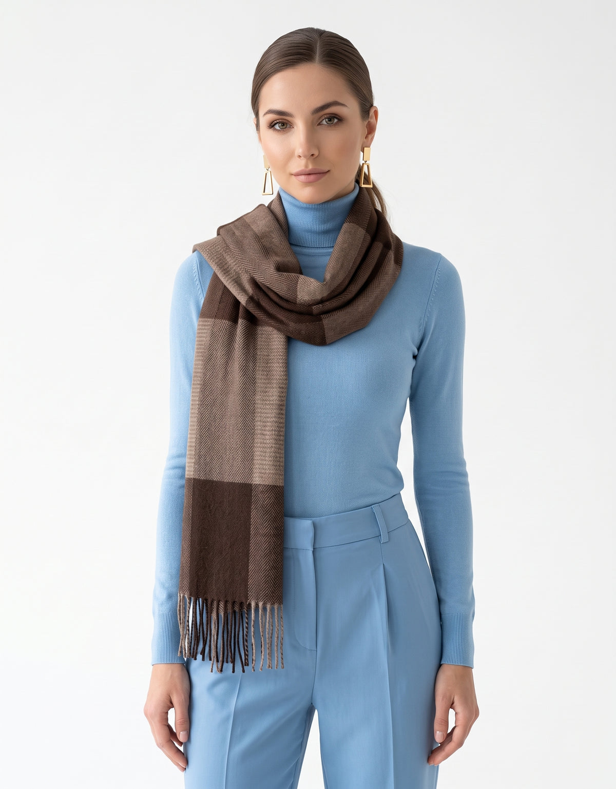 Big Check Scarf