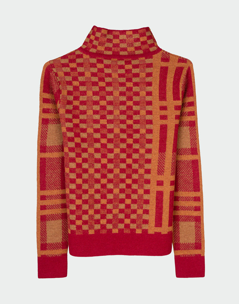 Check Sweater