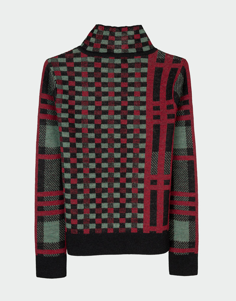 Check Sweater