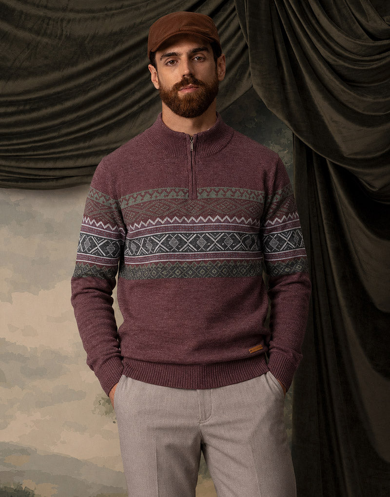 Erick Zip Sweater