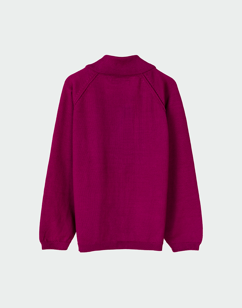 Kids Zipper Cardigan