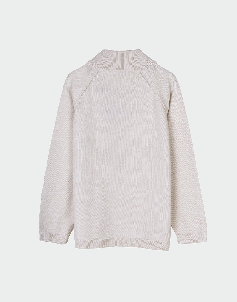 Kids Zipper Cardigan