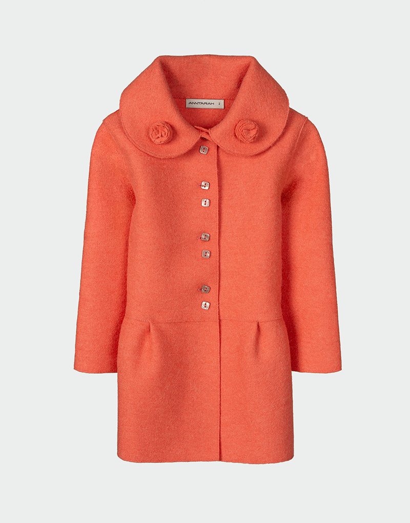 Pom Pom Coat