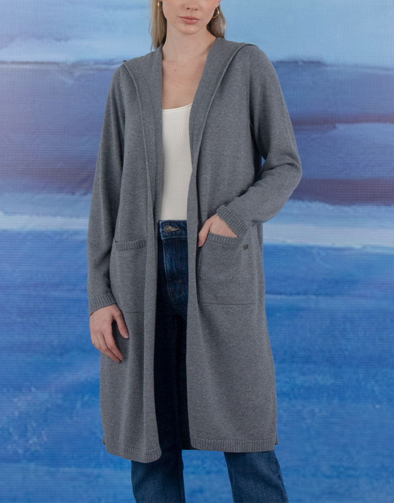 Relax Hood Cardigan
