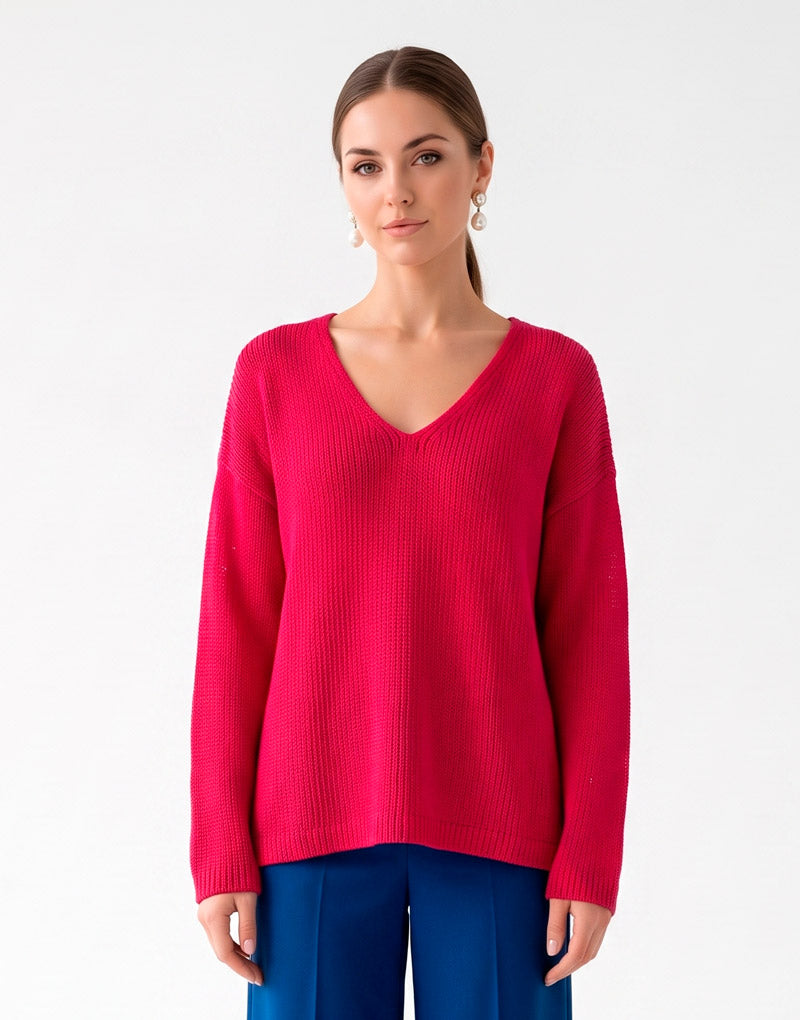V Neck Pullover