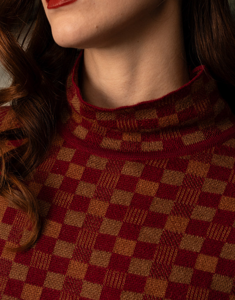 Check Sweater