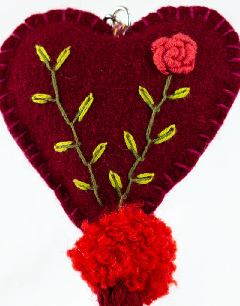 Colgador de Bolso Corazón