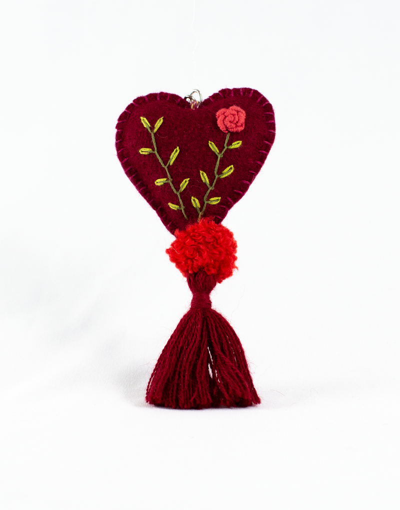 Colgador de Bolso Corazón