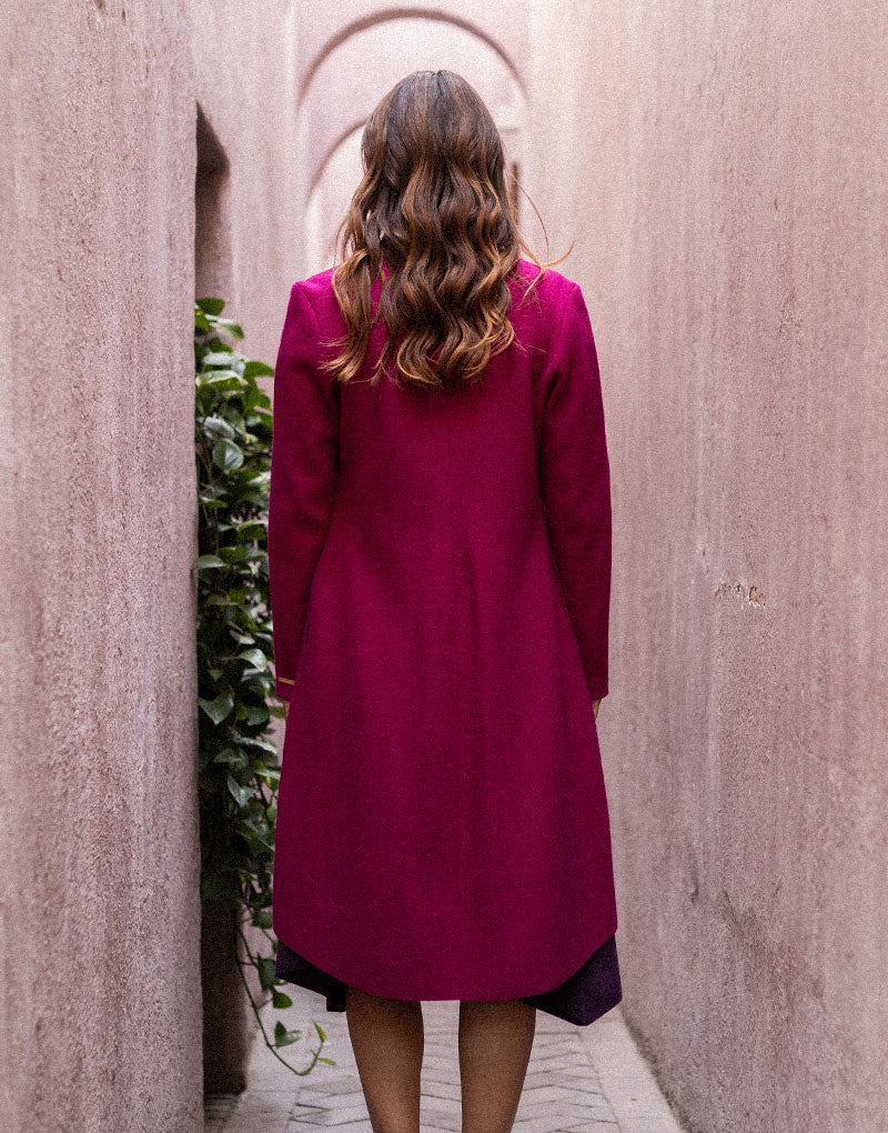 Floral Design Coat
