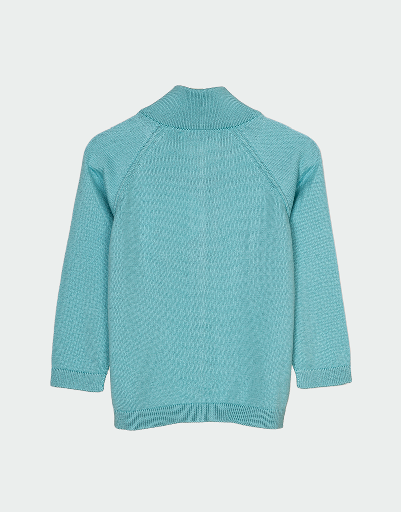 Kids Zipper Cardigan