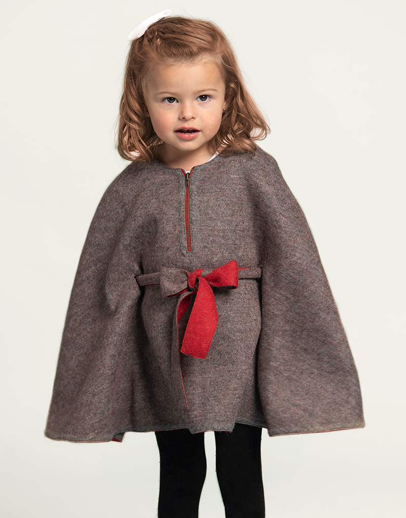Leonela Reversible Kid Cape