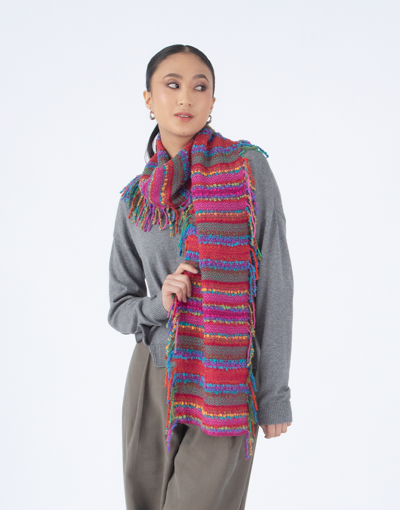 New Boucle Scarf