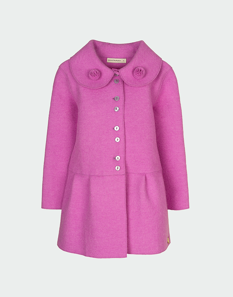 Pom Pom Coat