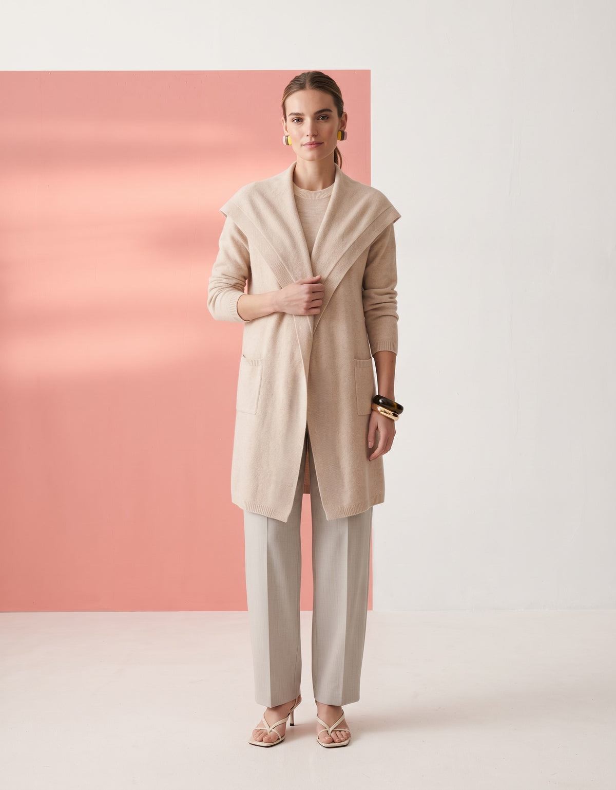 Relax Hood Cardigan