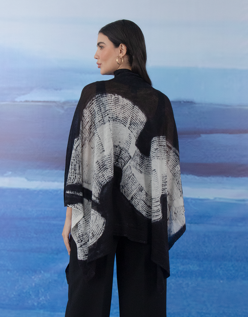 Silk Poncho