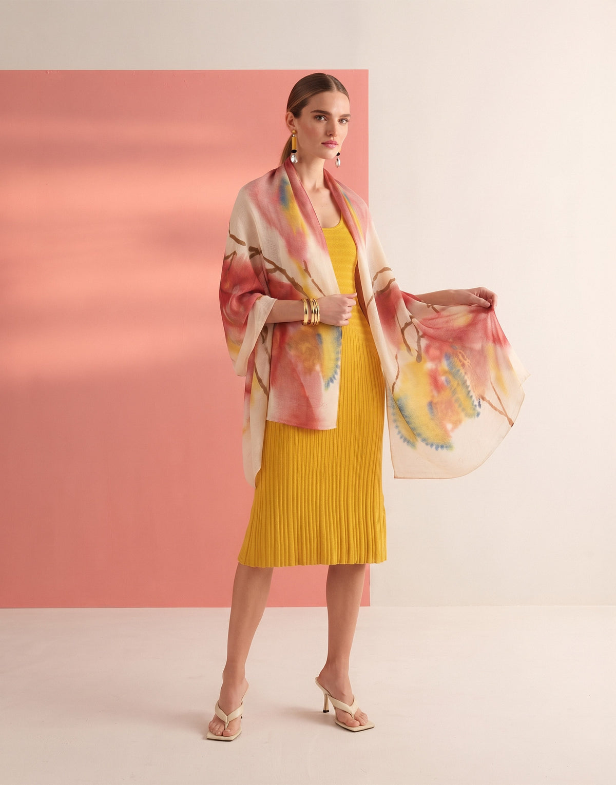 Soft Scarf - Bouquet