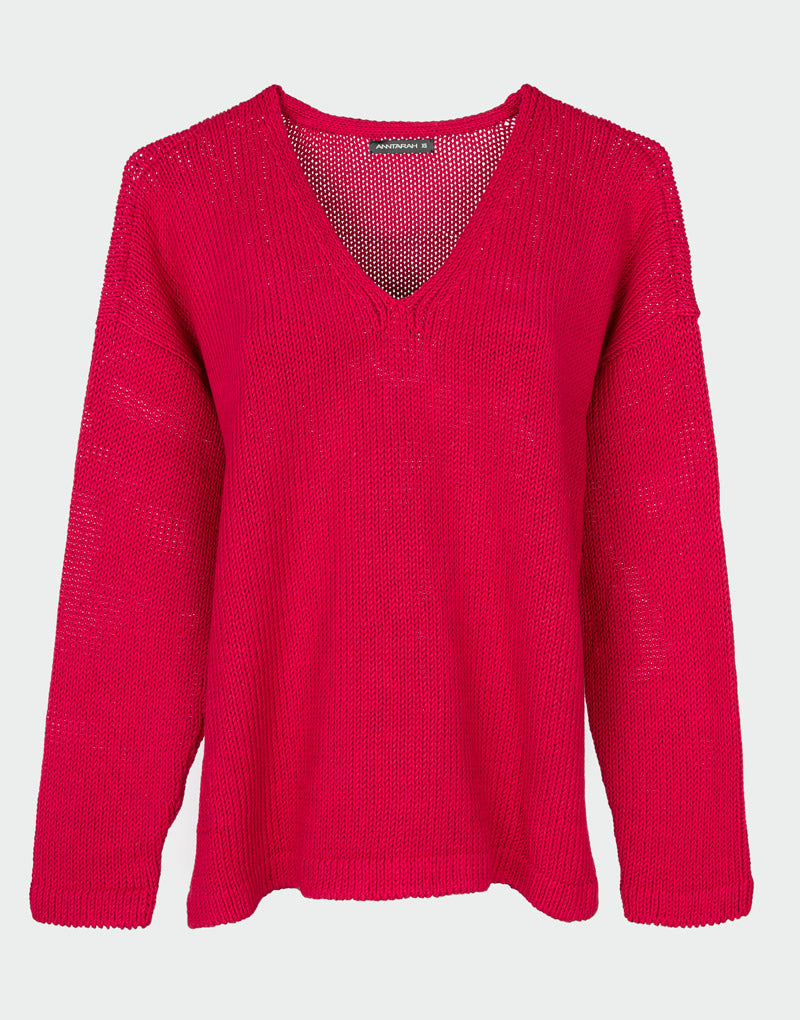 V Neck Pullover