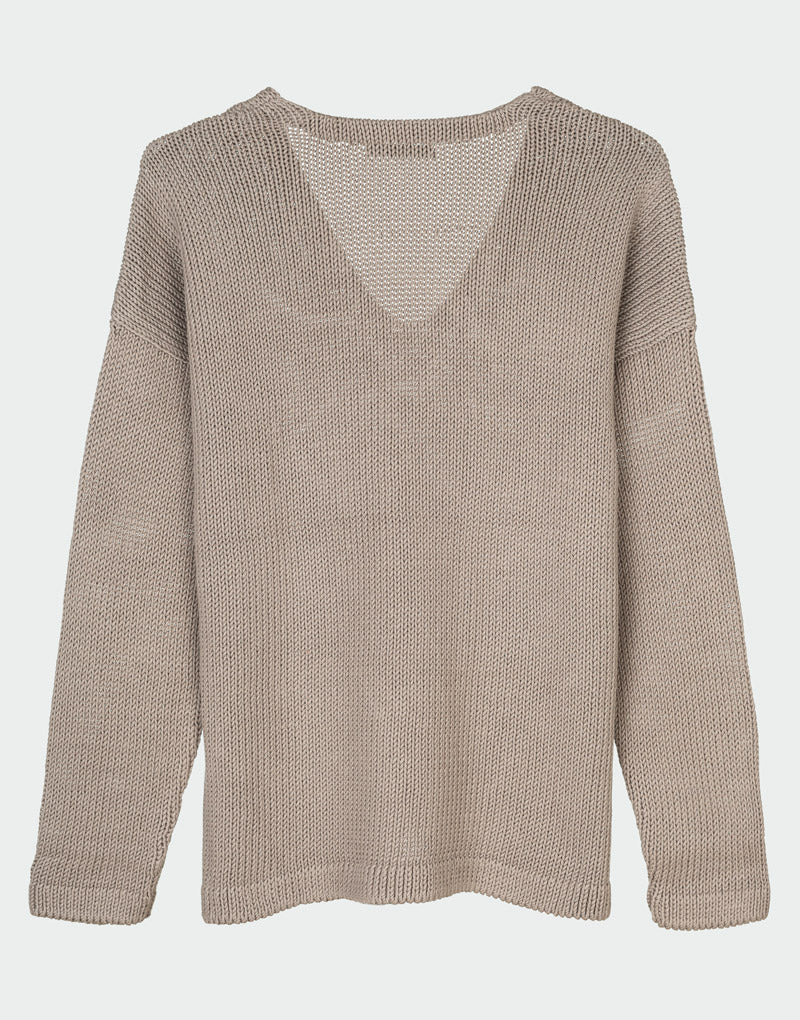 V Neck Pullover