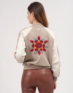Mandala Bomber Jacket