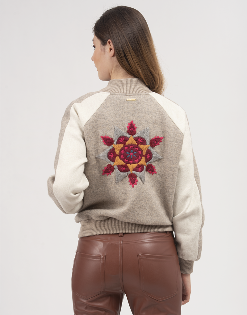 Mandala Bomber Jacket