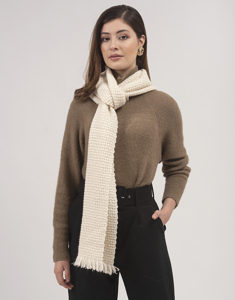 Waffle Scarf
